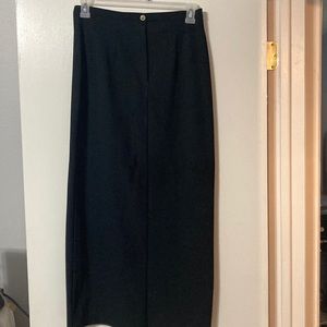 S.C. & CO.  Long black skirt. Size 14